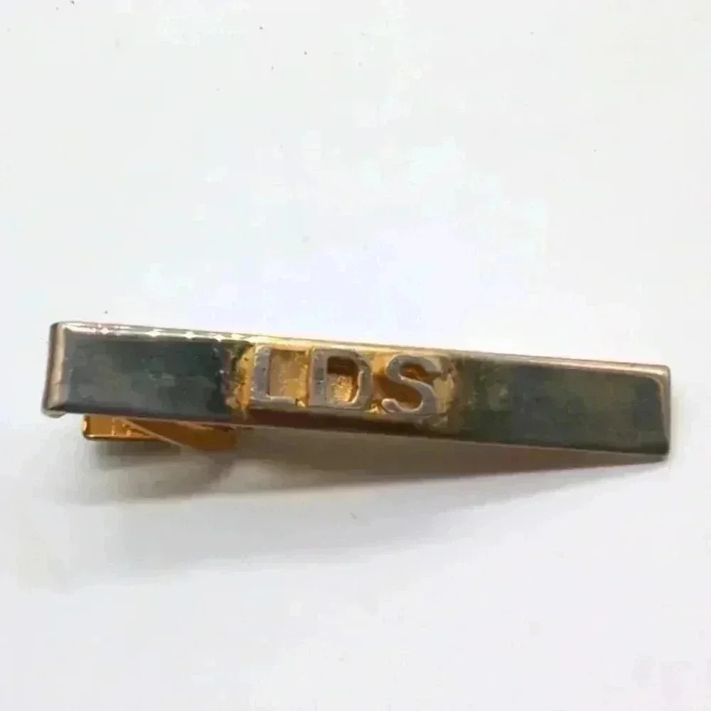 LDS tie clip bar Vintage Estate Jewelry
